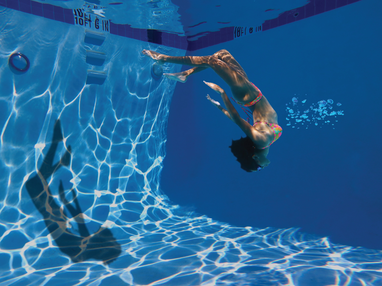 Fabric swimming